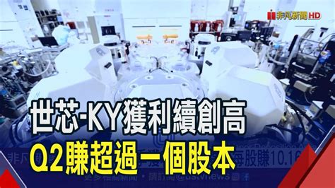 世芯 Ky獲利續創高 Q2賺超過一個股本｜非凡財經新聞｜20230814 非凡新聞 Line Today