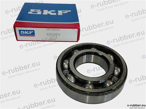 Skf 6312c3 Bearing E Rubbereu