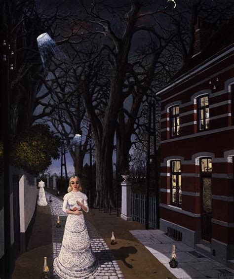 All the lights, 1962 - Paul Delvaux - WikiArt.org