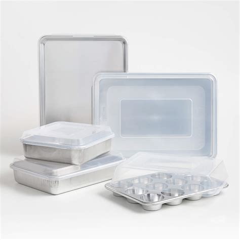 Nordic Ware Naturals 10 Piece Bakeware Set Reviews Crate Barrel