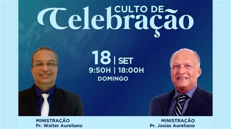 Culto Online PIB Cruz Das Almas BA Domingo 18 09 2022 YouTube