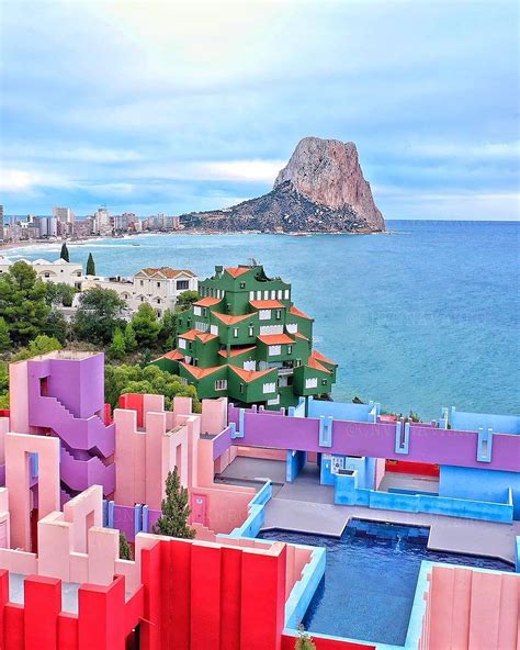 Edificios De Ricardo Bofill En Calp Lamarinaalta