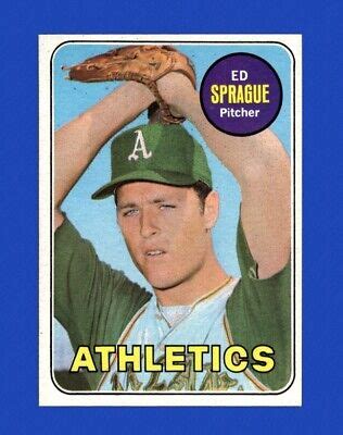 1969 Topps Set Break 638 Ed Sprague NM MT OR BETTER GMCARDS EBay