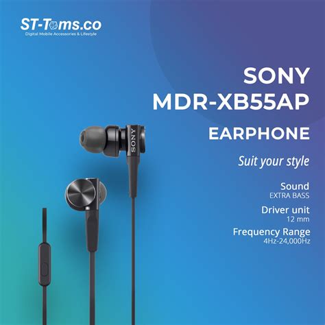 Jual Sony In Ear Extra Bass Headphone Mdr Xb Ap Xb Ap Xb Ap