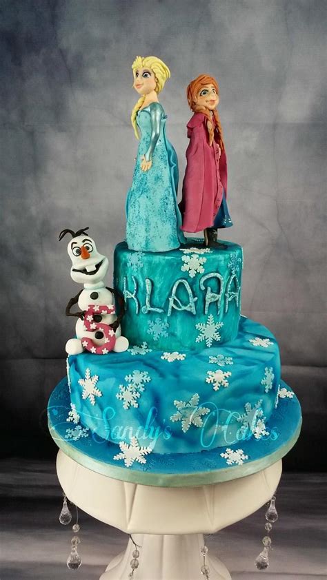 Frozen Decorated Cake By Sandy S Cakes Torten Mit Cakesdecor