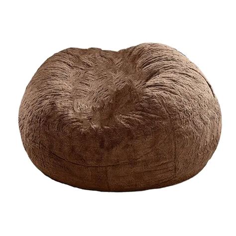 Pouf Xxl Marron Caf X Cm Pouf Poire