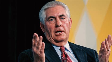 Rex Tillerson I Didnt Want This Job My Wife Told Me Gods Not