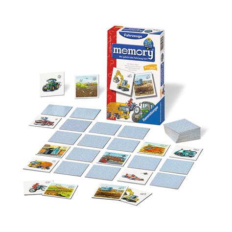 Mitbringspiel Fahrzeuge Memory® Ravensburger Mytoys