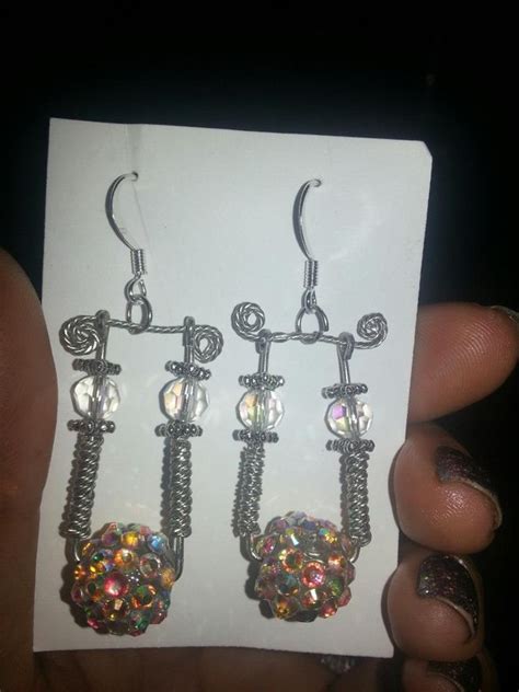 Handmade Wire Work Earrings