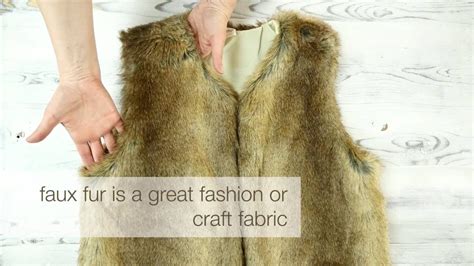 How To Sew With Faux Fur Faux Fur Sewing Clothes Faux