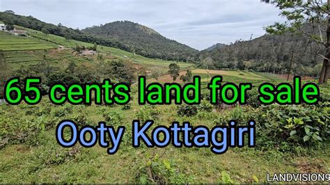 Cents Land For Sale Ooty Kottagiri Youtube