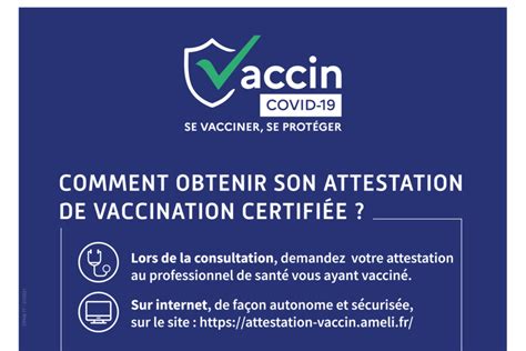 Certificat De Vaccination Covid Comment Le R Cup Rer