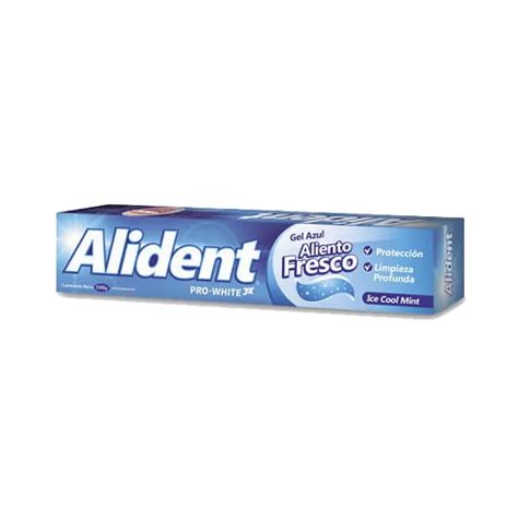 Crema Dental Alident Pro White Gel Azul 50g Todo En Abby