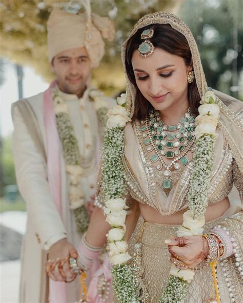 Parineeti Chopra S First Official Wedding Snaps