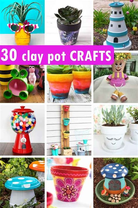 30 Clay Pot Crafts That Are Easy To Make And Fun For The Whole Year Roundup