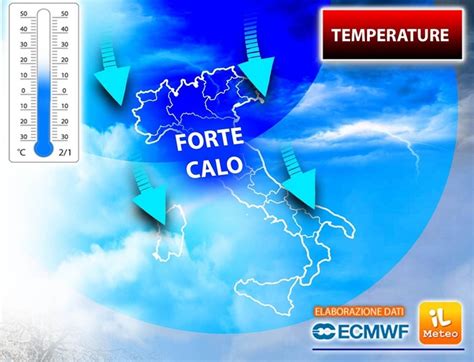 Meteo Temperature giù Forte Calo imminente su queste zone gli