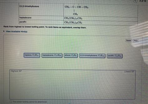 Solved 2 Of 15 2 2 3 Trimethylbutane CH3 C CH CH3 CH Chegg