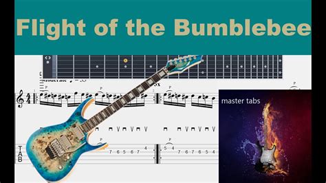 Flight Of The Bumblebee Nikolai Rimsky Korsakov Guitar Tab TUTORIAL