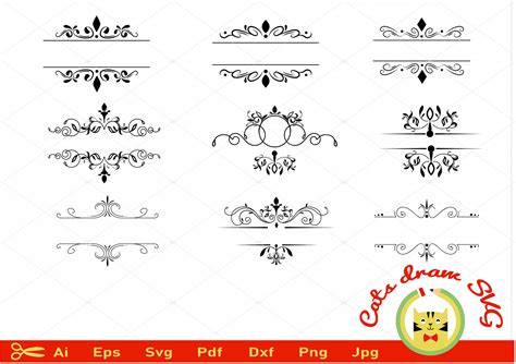 Decorative Underline Vector at Vectorified.com | Collection of