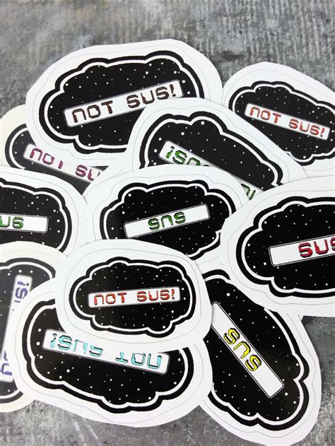 sticker packs of random sizes and colors for sticking everywhere! # ...