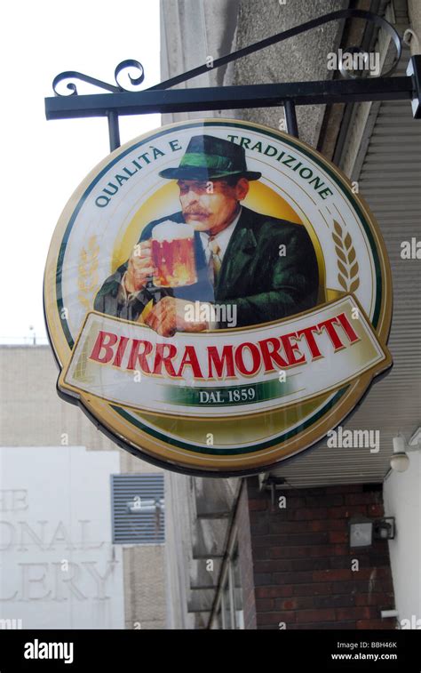 Birra Moretti beer Italian Stock Photo - Alamy