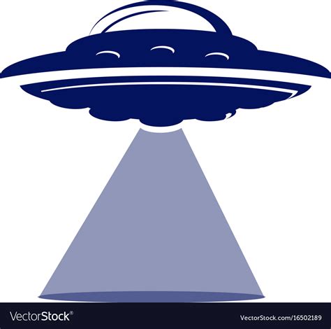 Flying Saucer Icon Royalty Free Vector Image Vectorstock