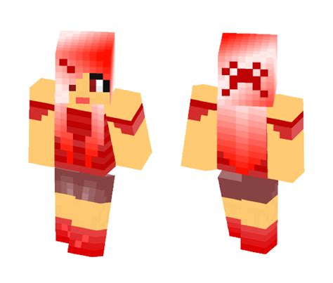 Download Red Girl Minecraft Skin For Free Superminecraftskins