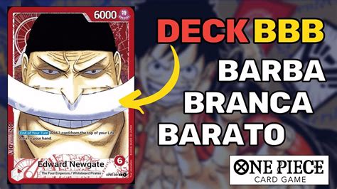 ONE PIECE IS REAL DECK BARATO DO BARBA BRANCA GAMEPLAY ONE PIECE