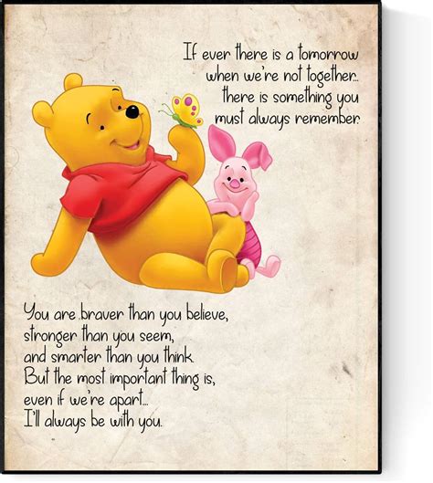 You Are Braver Than You Believe Classic Winnie The Pooh