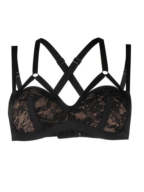 Marlies Dekkers Taboo Floral Lace Balcony Bra Black Farfetch