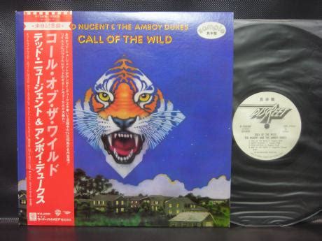 Backwood Records Ted Nugent Amboy Dukes Call Of The Wild Japan