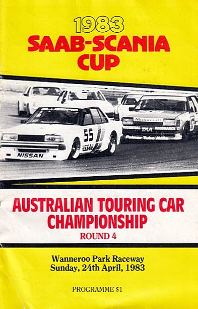 1983 Australian Touring Car Championship Programmes The Motor Racing