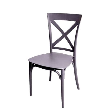Cadeira Em Polipropileno Robust Cross Nude Forte Pl Stico Comercial Batista