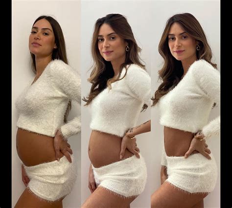 Foto Thaila Ayala Mostrou Evolu O Da Barriga De Gravidez Em Foto No