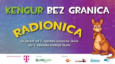 Kengur Bez Granica Radionica Za U Enike Od Razreda Do Razreda