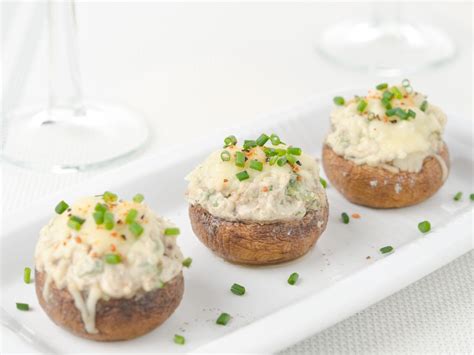 Champignons Farcis Au Boursin Recette De Champignons Farcis Au