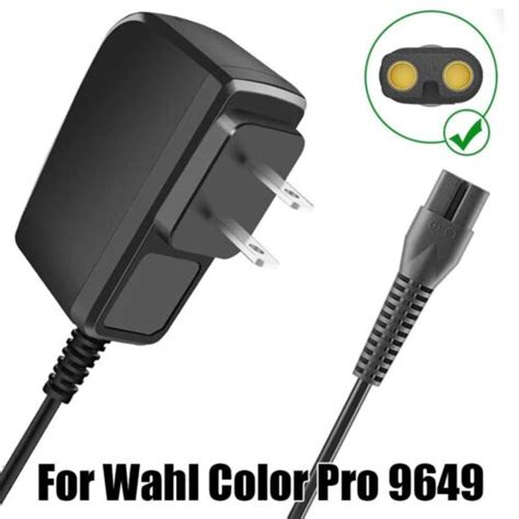 Adaptor Only Fits 9649 Hair Clipper Charger For Wahl Color Pro Cordless