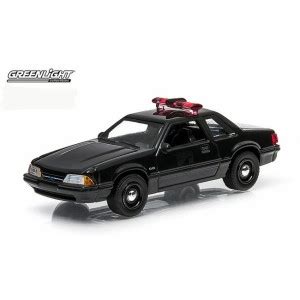 Greenlight Black Bandit Series Ford Mustang Police Car