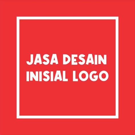 Jual Jasa Desain Logo Inisial Brand Umkm Corporate Shopee Indonesia