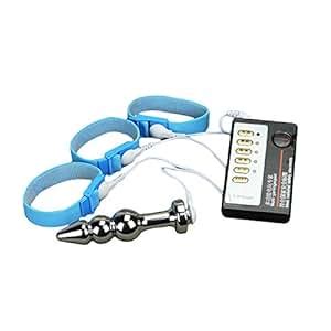 The Bondage Locker Butt Plug Electro Sex E Stim Machine Double Stinger Amazon Co Uk Health