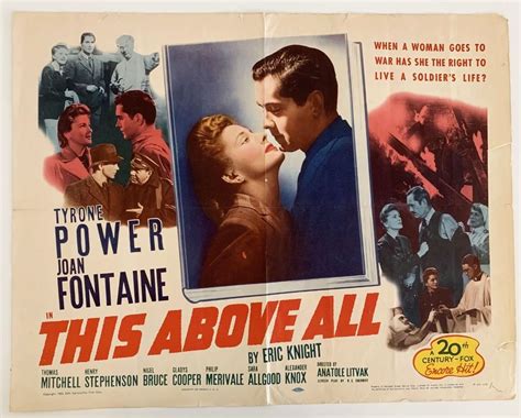 This Above All vintage movie poster | EstateSales.org