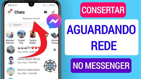 Como Corrigir A Espera Pela Rede No Messenger Problema De