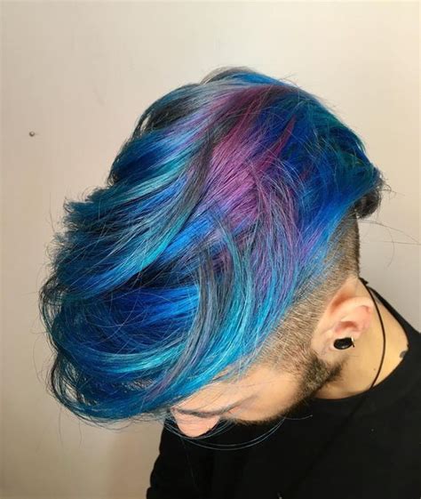 Lista 94 Foto Niños Con El Pelo Pintado De Azul Lleno