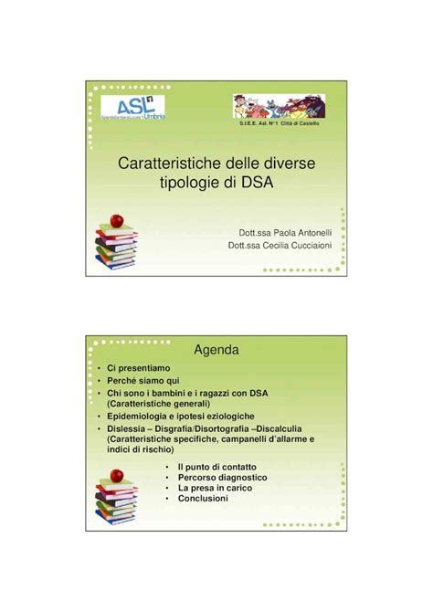 Pdf Caratteristiche Delle Diverse Tipologie Di Dsa Disortografia E