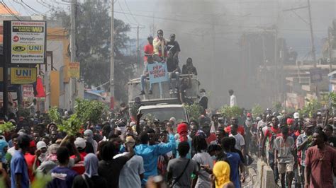 Haiti Crisis Clashes And Looting As Anger Boils Over