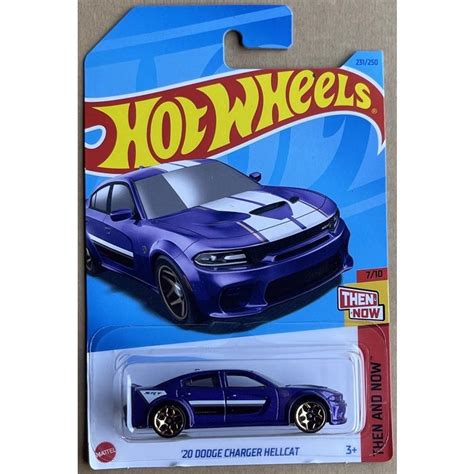 Xe mô hình Hot Wheels Fast Furious 20 Dodge Charger SRT Hellcat