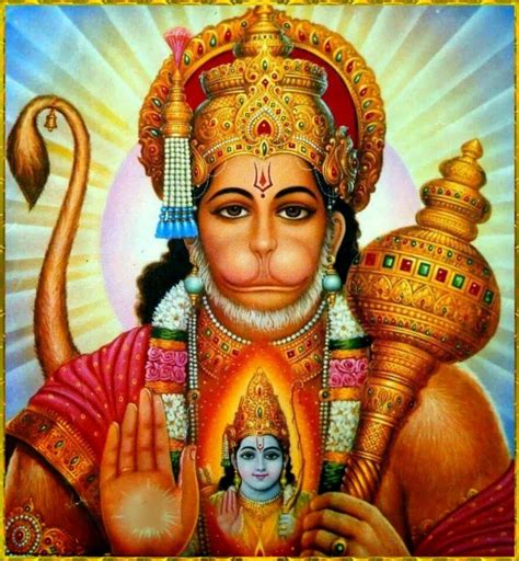 Download Hindu God Hanuman Mace Picture