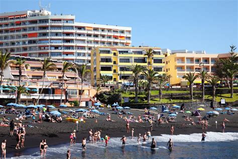 Playa De La Arena, Tenerife, Canary Islands, Spain Editorial ...