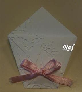 Creazioni di Raf - Wedding creations : Origami portariso con farfalle