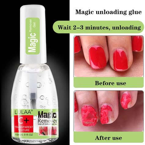 15ml Burst Nail Polish Remover Removes Soak Off Polish Burst Nail